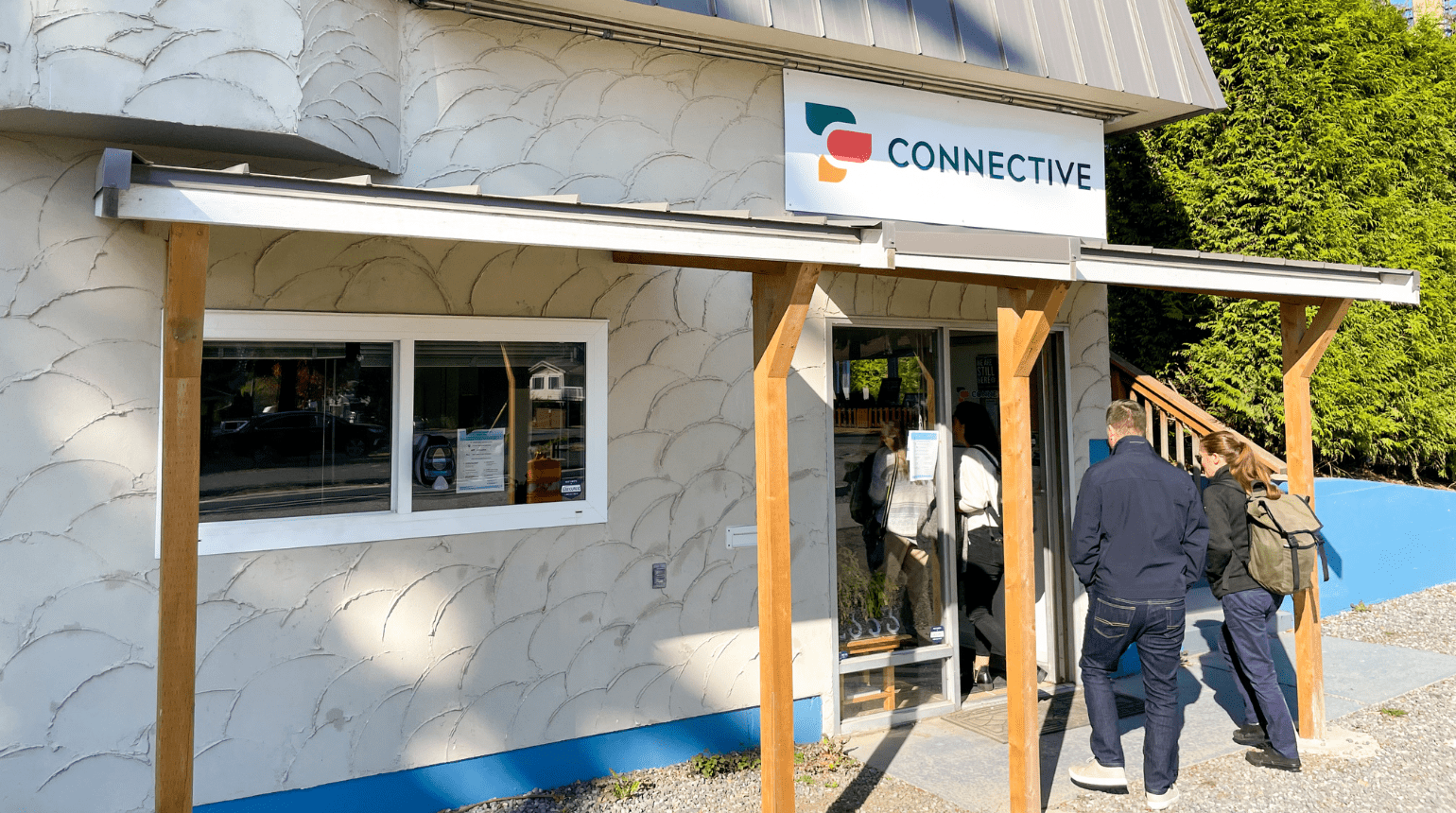 Exterior of Connective Nanaimo building.