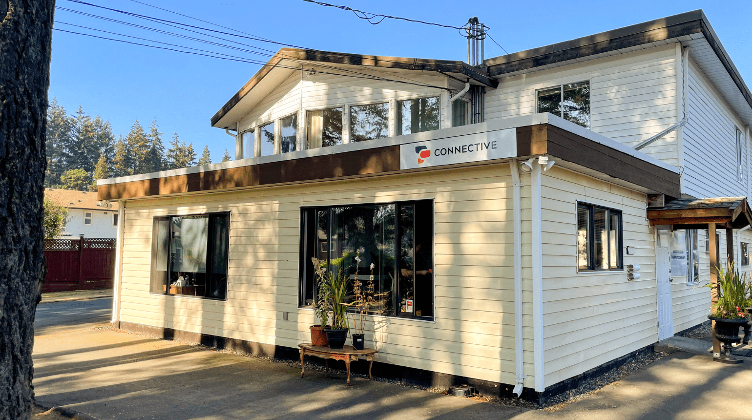 Exterior of Connective Nanaimo building.