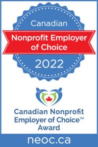 Icon of Canadian Nonprofit Employer of Choice 2022.