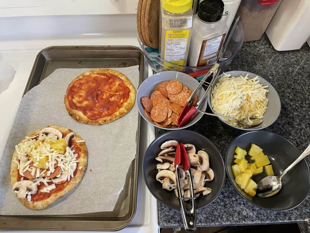 Pizza Making at Hawthorn House